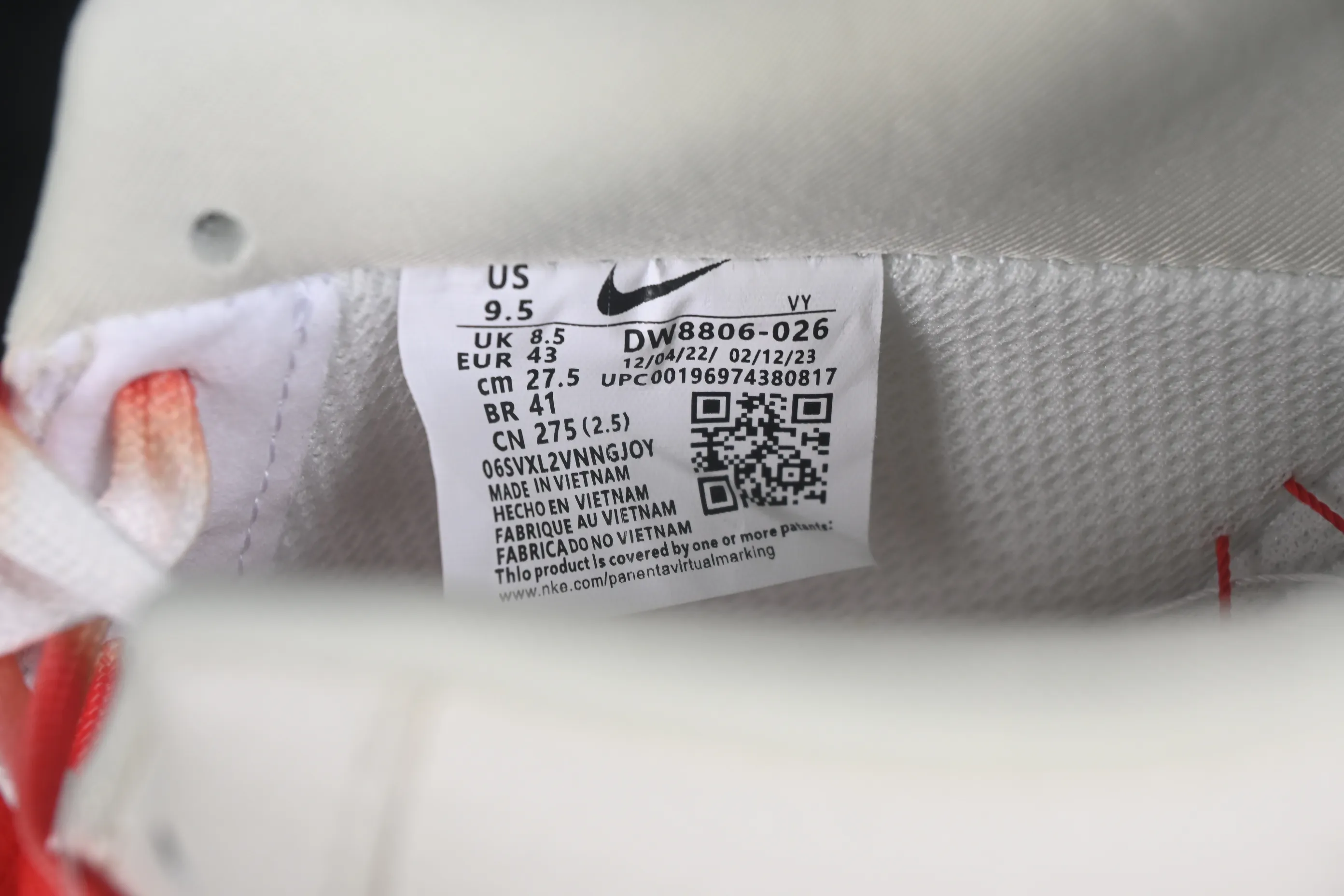All categories Nk Air Force 1 Air Force series Nk Air Force 1 Low Air Force low-top Nike Air Force 1'07 Low World Cup theme Air Force 1 low-top casual sneakers DW8806-026